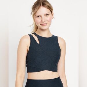 NWT! Old Navy Dusk Navy Light Support Cloud+ Sports Bra - Multiple Sizes 🏃‍♀️
